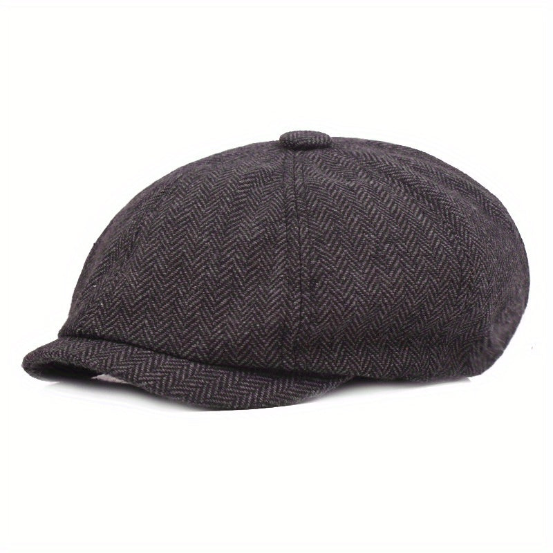 Men's Casual Newsboy Hat Retro Beret Spring Autumn