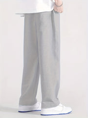 Flag Pattern Joggers Men's Casual Loose Fit Pants
