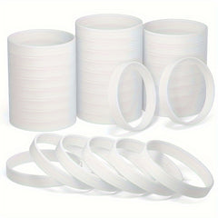 30pcs Silicone Bracelets Sports Rubber Wristband Party Decorations Favors