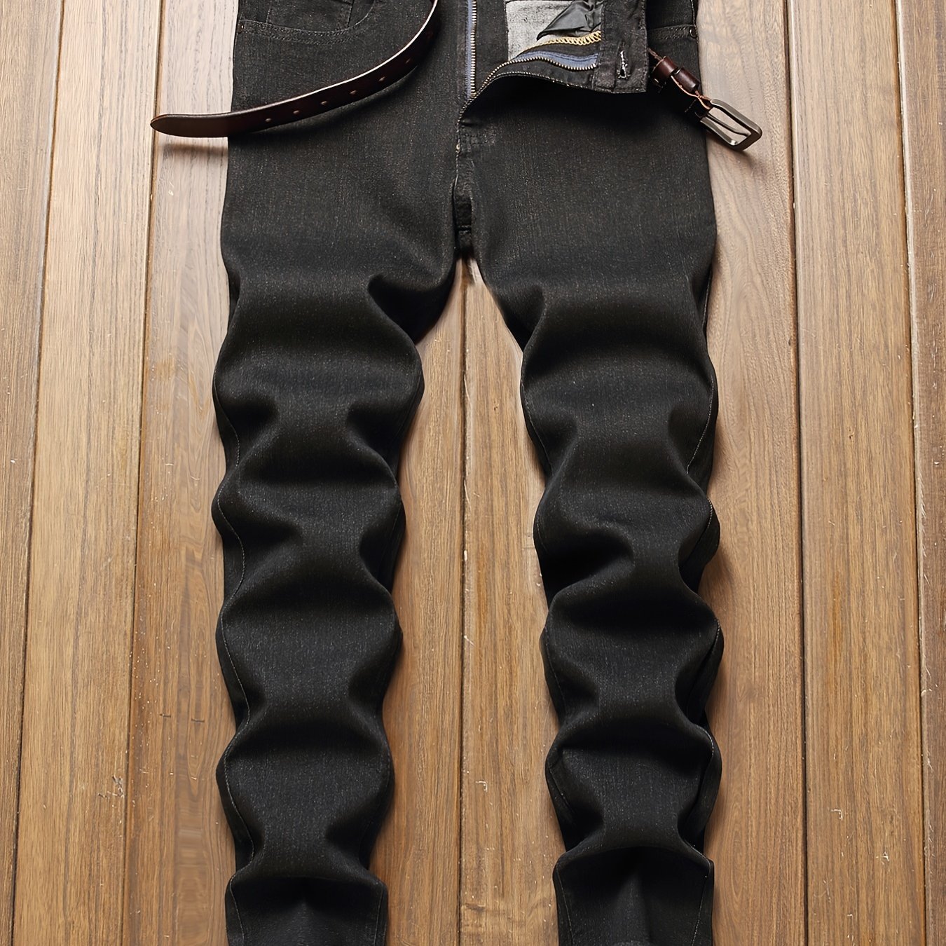 Men's Slim Fit Distressed Stretch Denim Pants