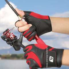 Anti Slip Half Finger Fishing Gloves