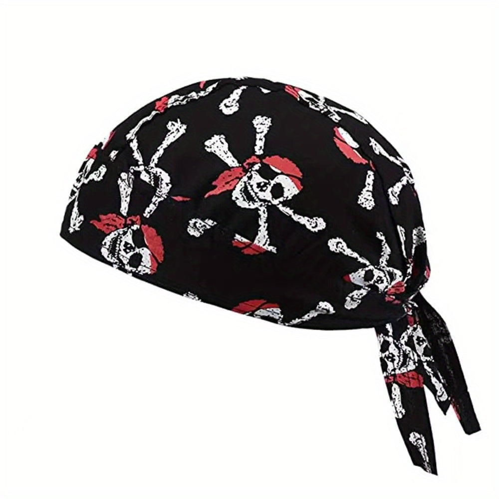 Pirate Hat Outdoor Riding Bandana Multicolor Ghost Head Series Headgear