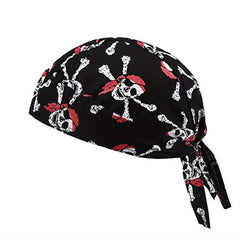 Pirate Hat Outdoor Riding Bandana Multicolor Ghost Head Series Headgear