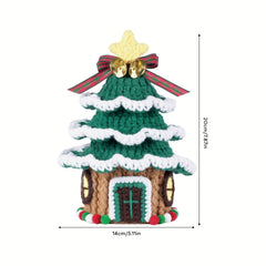 Crochet Material Package Christmas Tree Diy Ornaments Halloween Year's Christmas