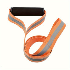 Heavy Duty Deer Drag Strap w/ Reflective Bands, Orange & Green
