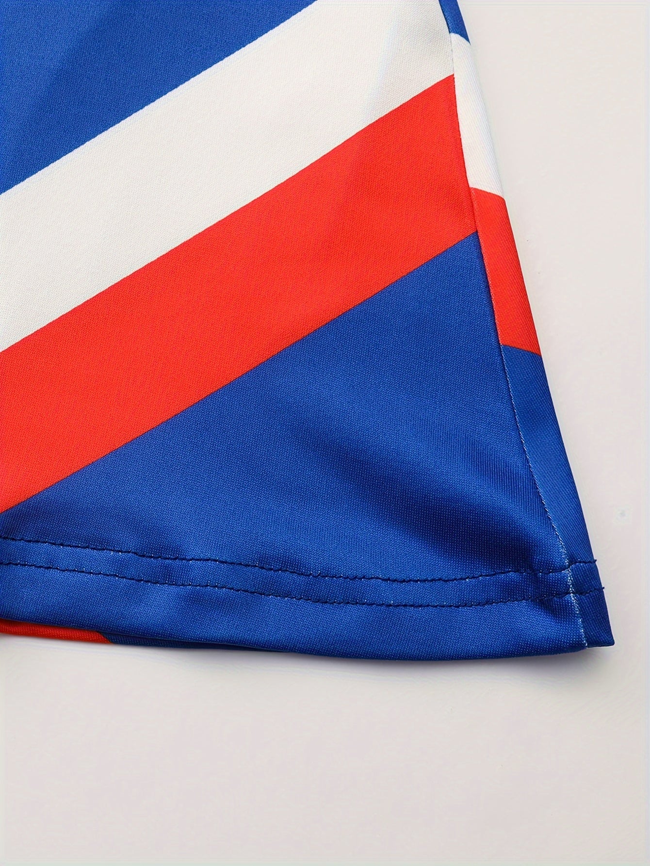 Girls Splicing Star Graphic Cheerleading Outfits For Sports Performance
