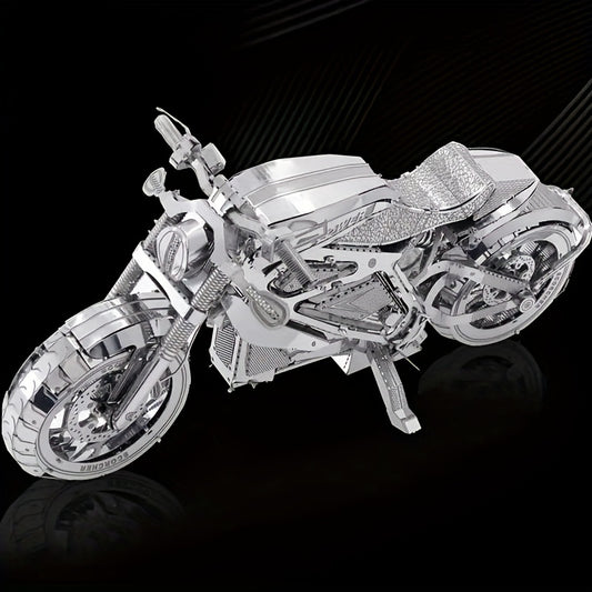 3D Metal Puzzle DIY Motorcycle Model