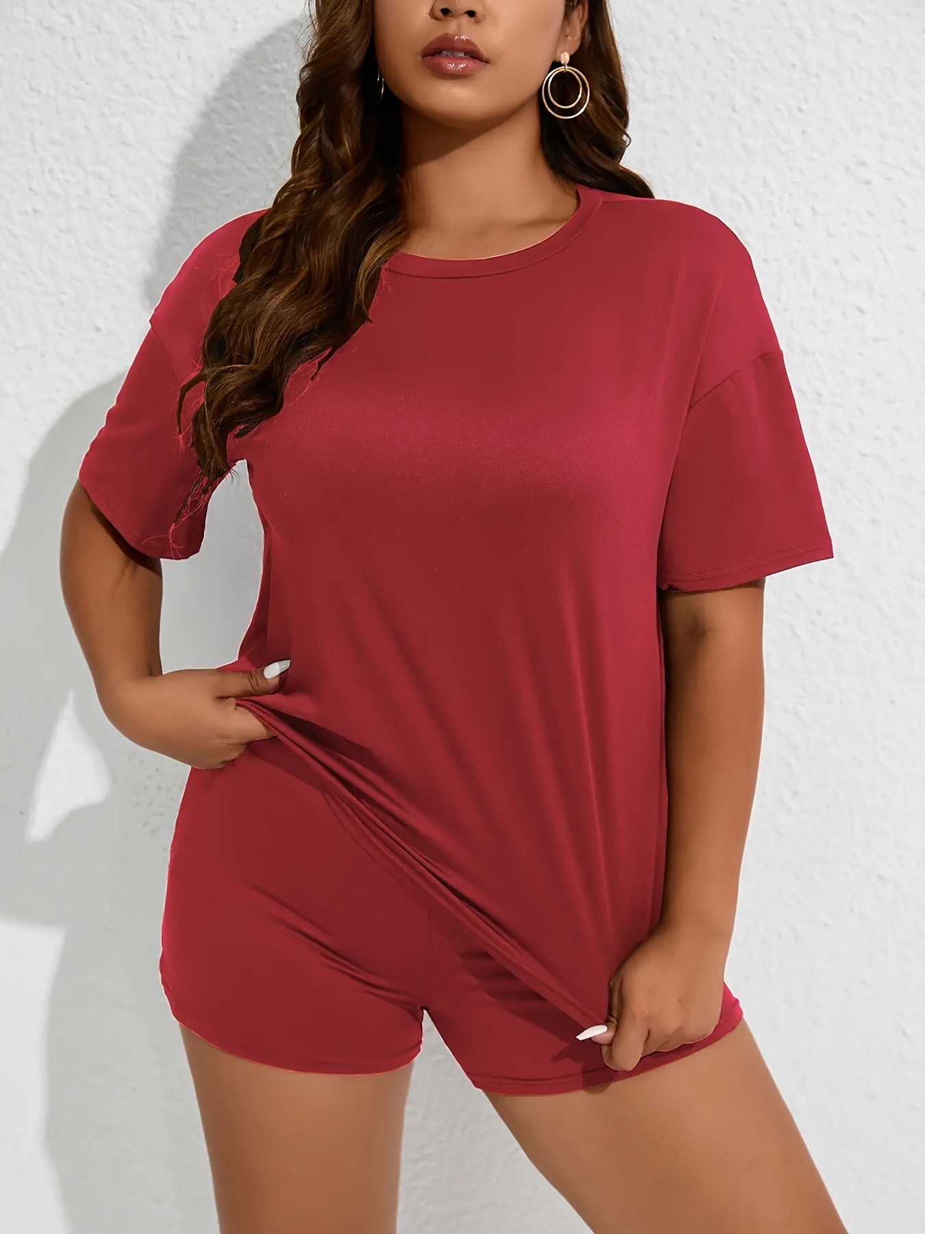 2 Piece Set Top & Shorts Outfits