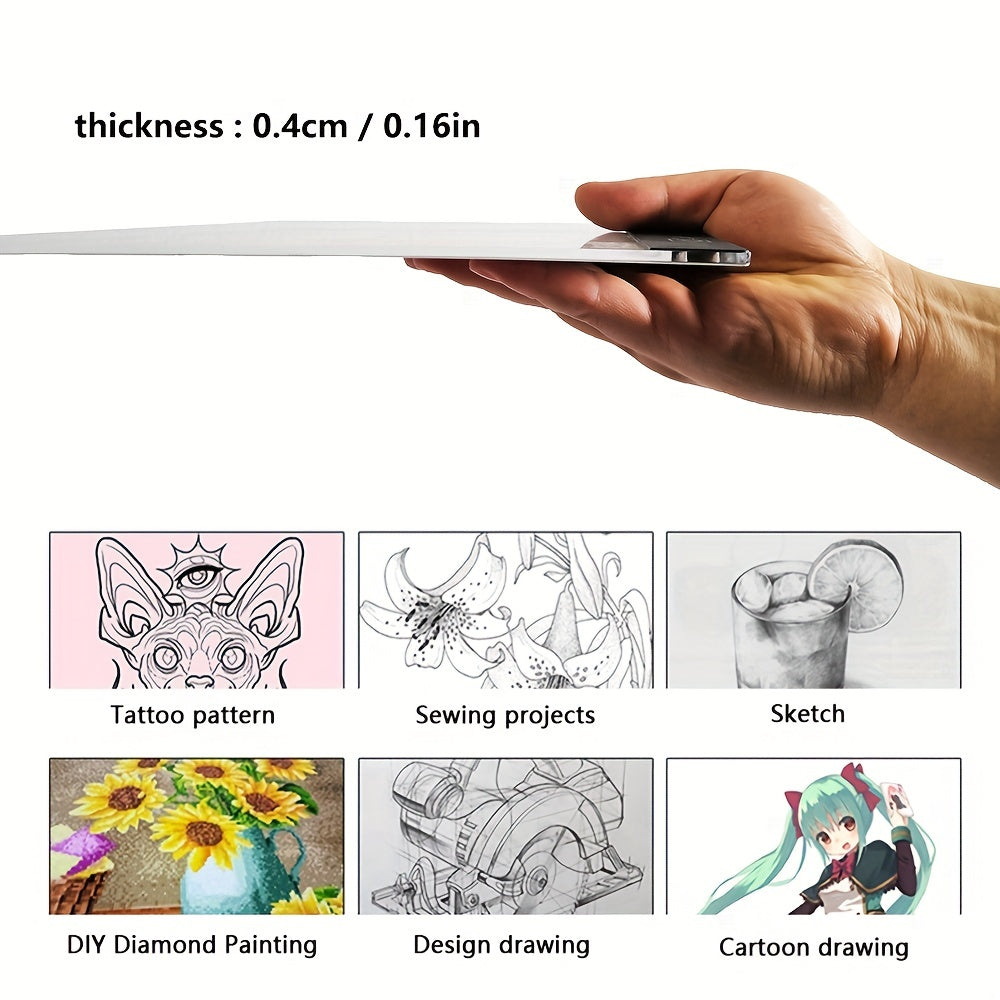 A3 Dimmable Led Light Pad Drawing Board Tracing Light Box