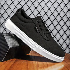 Men's Knitted Lace Up Casual Shoes Non Slip Sneakers