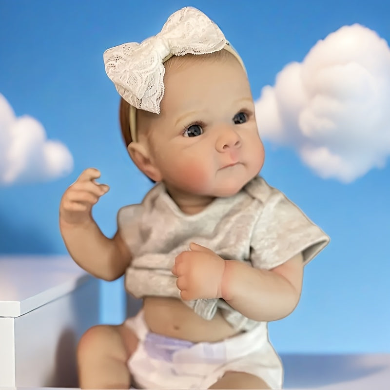 Open Eyes Cuddly Bettie Full Body Vinyl Girl Doll