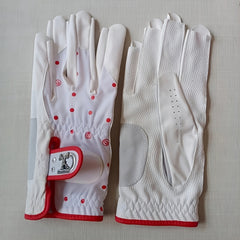 Women's Golf Gloves Polka Dot Slip Resistant for Comfort