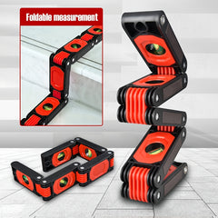 Folding Level 28 Inch - Precise Angle Measurement Woodworking Tool