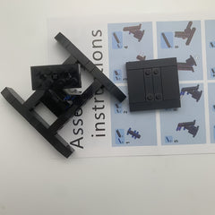 Upgrade Aircraft Display Bracket for 75149 75102 75273 X Planet Fighter