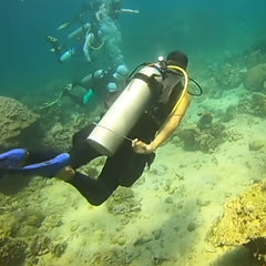 Turbo Scuba Diving Aluminum Lobster Tickle Pointer Rod Stick & Lanyard