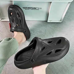 Men's Breathable Clog Sandals Casual Outdoor Shoes