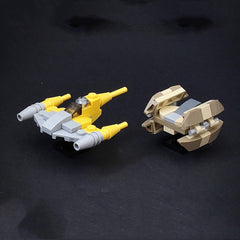 Naboo N1 & Vulture Fighter Block Set DIY Toy Gift for Movie Fans