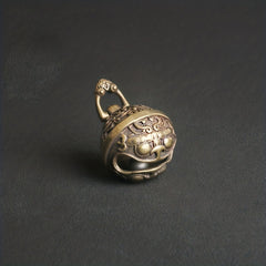 Brass Gluttonous Bell Car Keychain Pendant Bell Accessories