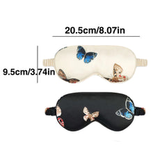 Cartoon Printed Breathable Sleep Eye Mask Soft Comfortable Blackout Blindfold