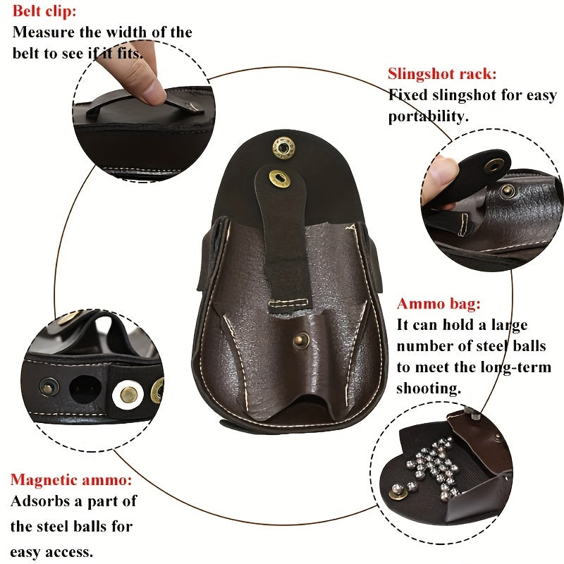 Outdoor Steel Ball Storage Bag Slingshot Hanging Bag
