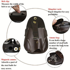 Outdoor Steel Ball Storage Bag Slingshot Hanging Bag