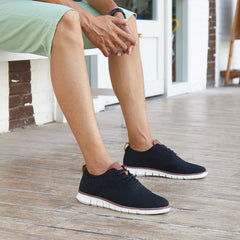 Men's Breathable Mesh Casual Oxford Shoes
