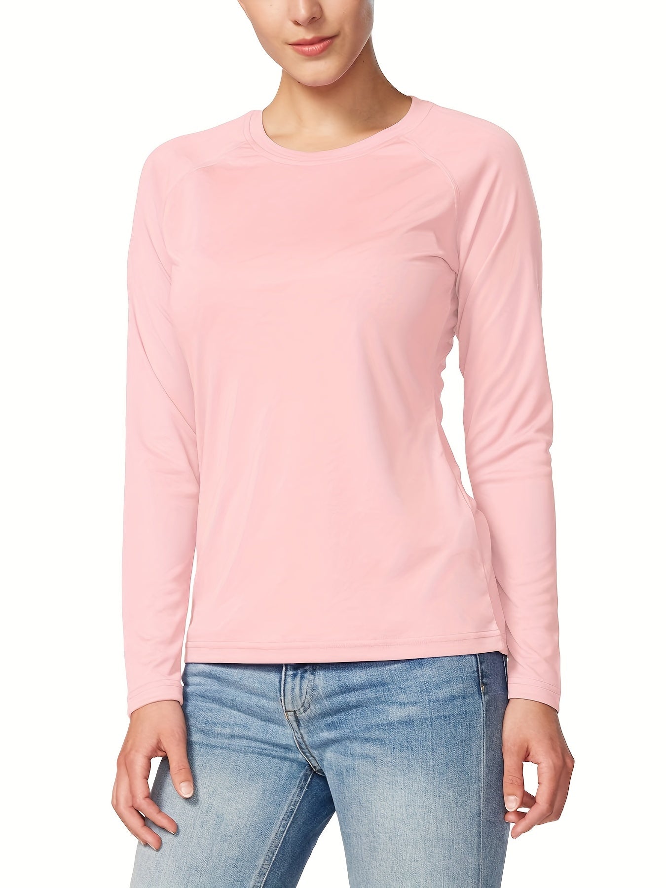 Women's Long Sleeve Shirts UPF50 Sun Protection Quick Dry