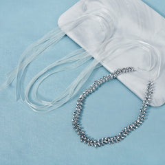 Wedding Sash Bridal Belts Rhinestone Hairband For Grown Formal Dress