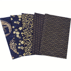 5pcs Japanese Cotton Fabric Bundle Patchwork Sewing Dolls Bags