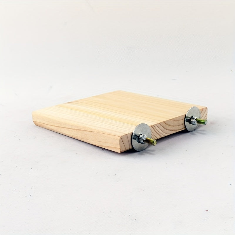 Wood Parrot Bird Perch Stand Platform For Pet Playing