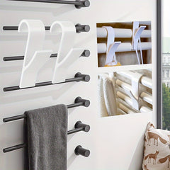 3 Pcs Radiator Bracket Hook Plastic Heating Towel Rack Hook