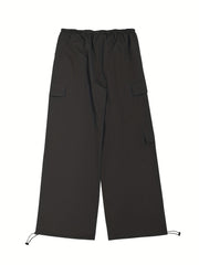 Y2K Cargo Parachute Pants Casual Baggy Pants Women's Clothing