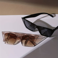 2 Pairs Cat Eye Sunglasses Y2K Mod Glasses UV400