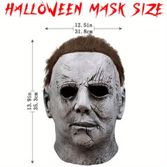 Scary Scar Latex Headgear Horror Bloody Creepy Halloween Mask