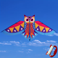 1pc 15m Owl Kite With 50m Line Outdoor Flying