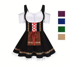 Bavarian Oktoberfest Dress for Women Halloween Costume
