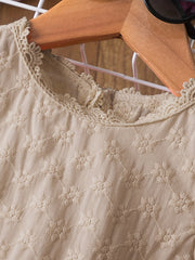 Toddler Girls Lace Flowers Embroidery Tutu Dress For Party