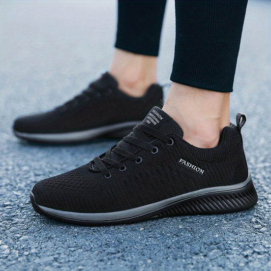 Men's Lightweight Breathable Running Shoes Soft Sole Sneakers