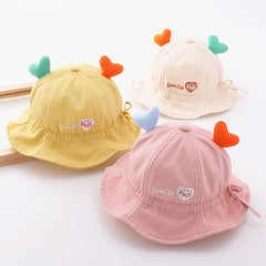 Deer Ear Hat Sunscreen Wide Brim Basin Hat