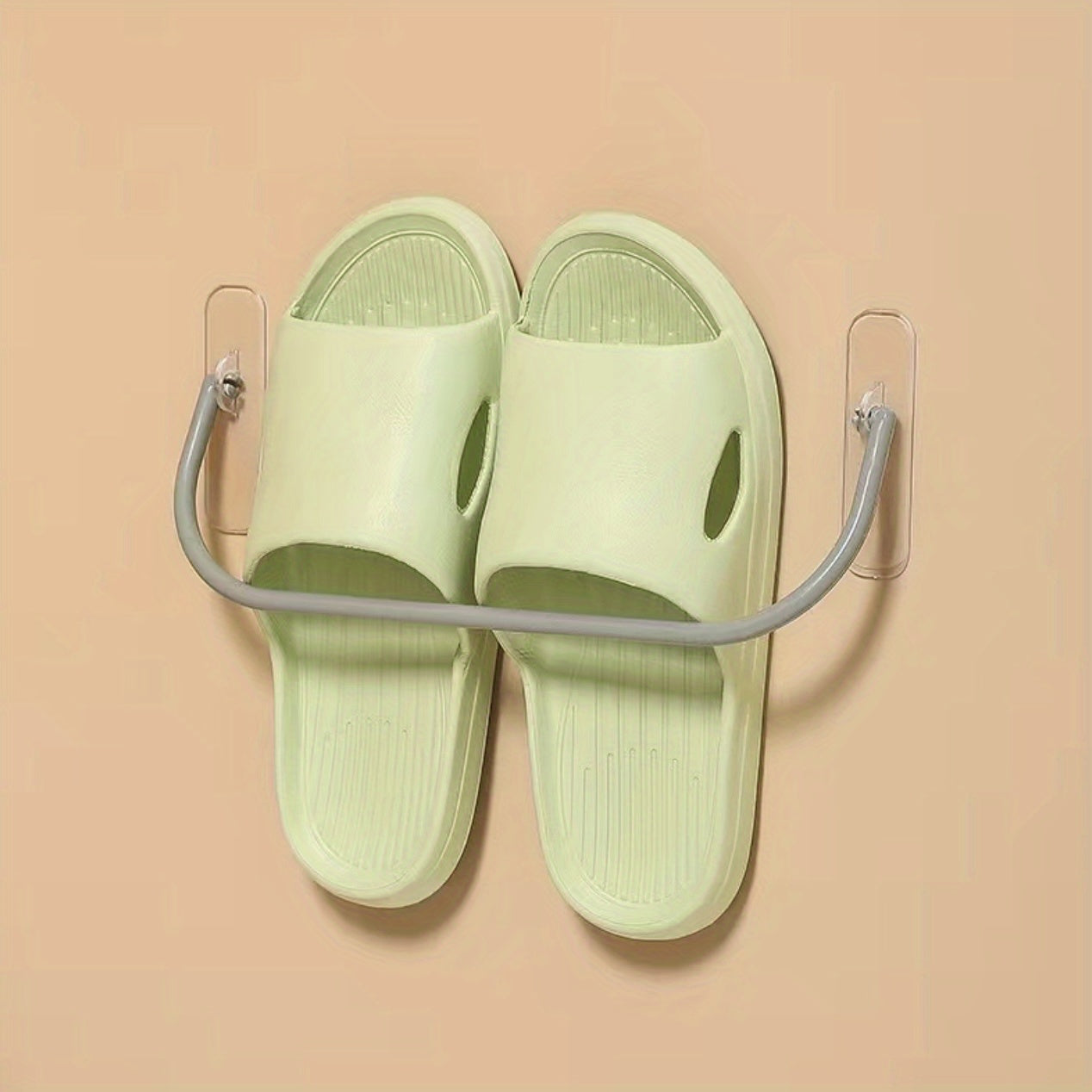 Foldable Bathroom Slippers Rack Wall Hanging Shoe Storage Rack