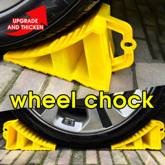 1pc Wheel Chocks For Car RV Trailer Tire Chocks With Handle