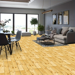 1pc Wood Grain Floor Stickers High Definition Printing Peelable Stickers