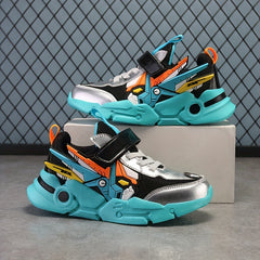 Boys Cartoon Sneakers Breathable Non Slip Shoes