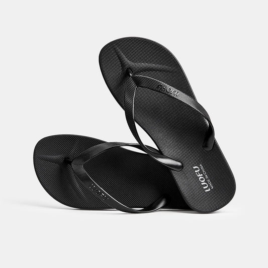 LUOFU Men's Flip Flops Lightweight Non Slip Thong Sandals