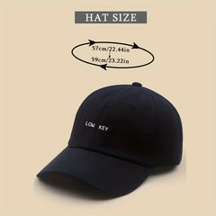 Men's Alphabet Baseball Cap