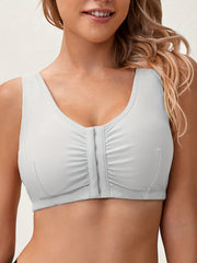 Front Buckle Wireless Bra Comfy & Breathable Intimates Bra
