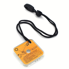 Outdoor Signal Mirror with Rope & Whistle