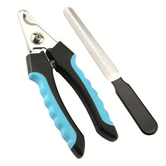 Stainless Steel Pet Nail Clipper with File for Cat and Dog