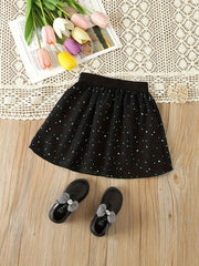 Sequin Ballet Skirt Girls Dance Performance