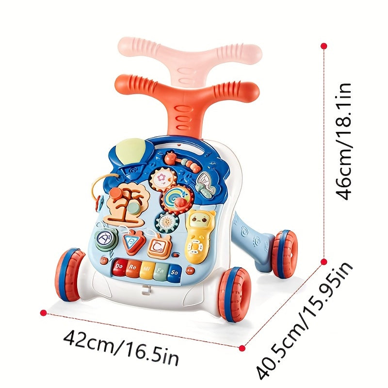 Baby Walking Car Hand-pushed Anti O-leg Side Turning Toy